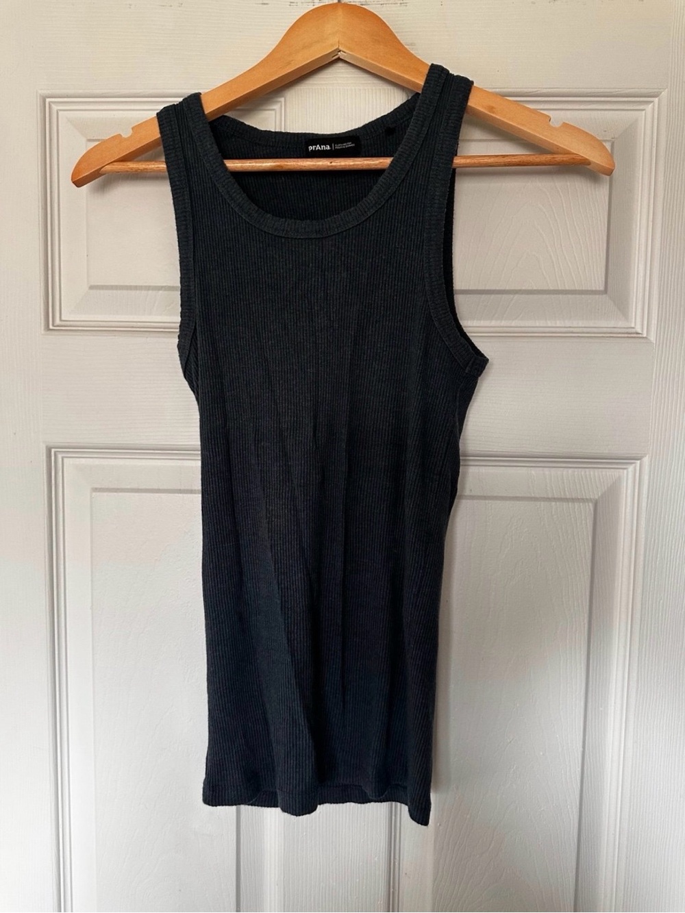 Prana Teal Ribbed Tank Top